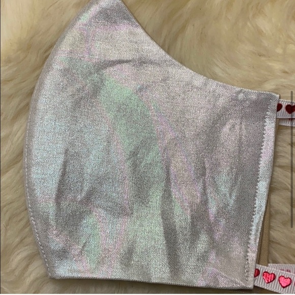 ❤️Love Rainbow Holographic Face Mask❤️ - Picture 4 of 6